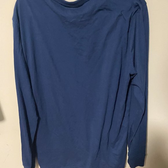 Blue American Eagle Long Sleeve Shirt - Picture 2 of 2